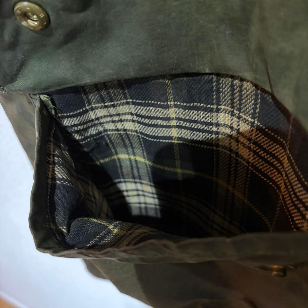 【XL】90's Barbour \"WESTMORLAND\" オイルドベスト