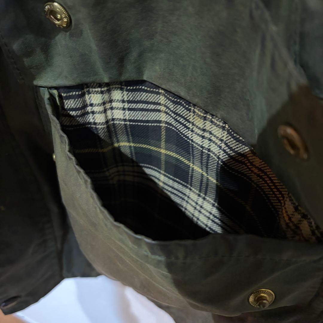 【XL】90's Barbour \"WESTMORLAND\" オイルドベスト
