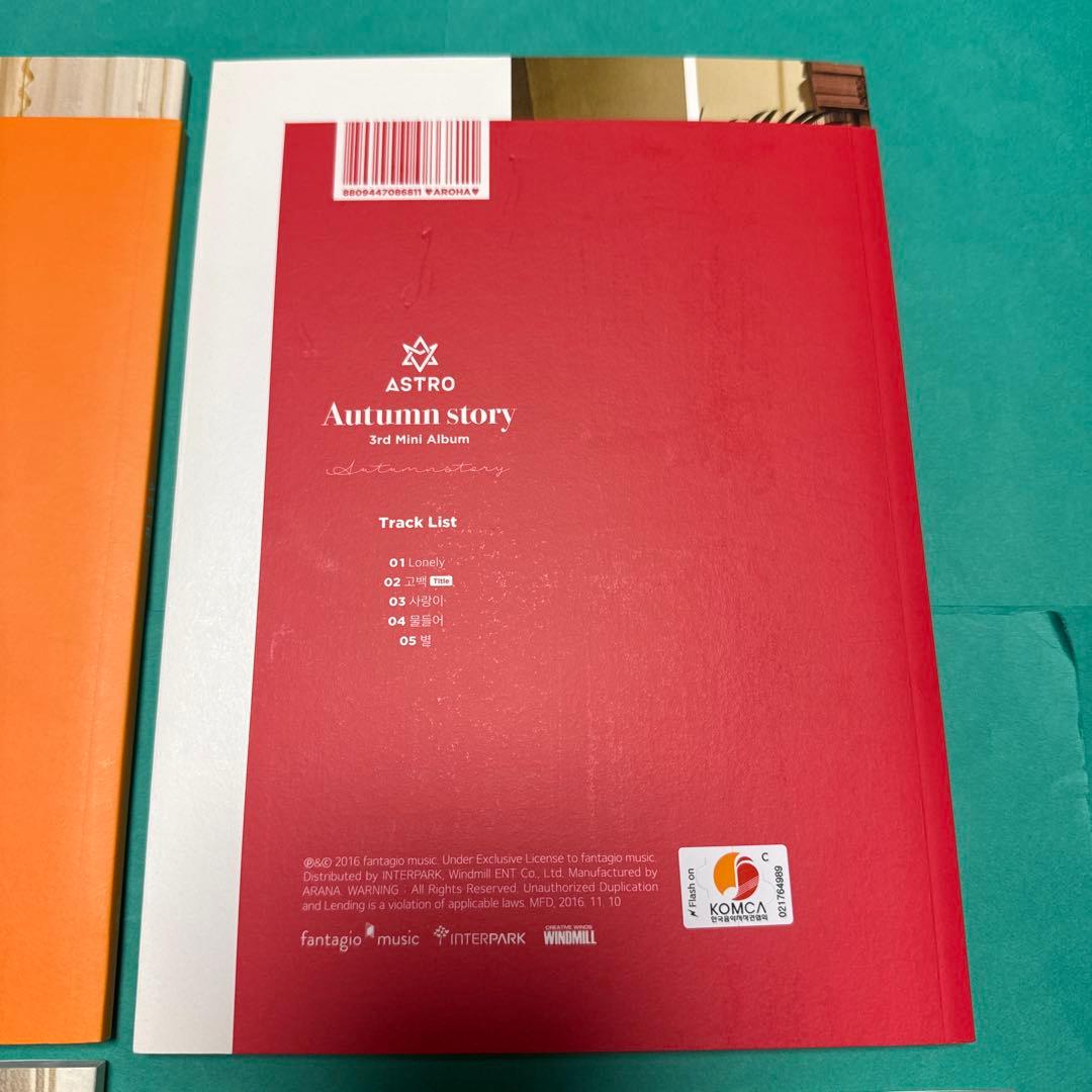 ASTRO 四季 アルバム チャウヌ トレカ 証明写真 ウヌ Spring - メルカリ