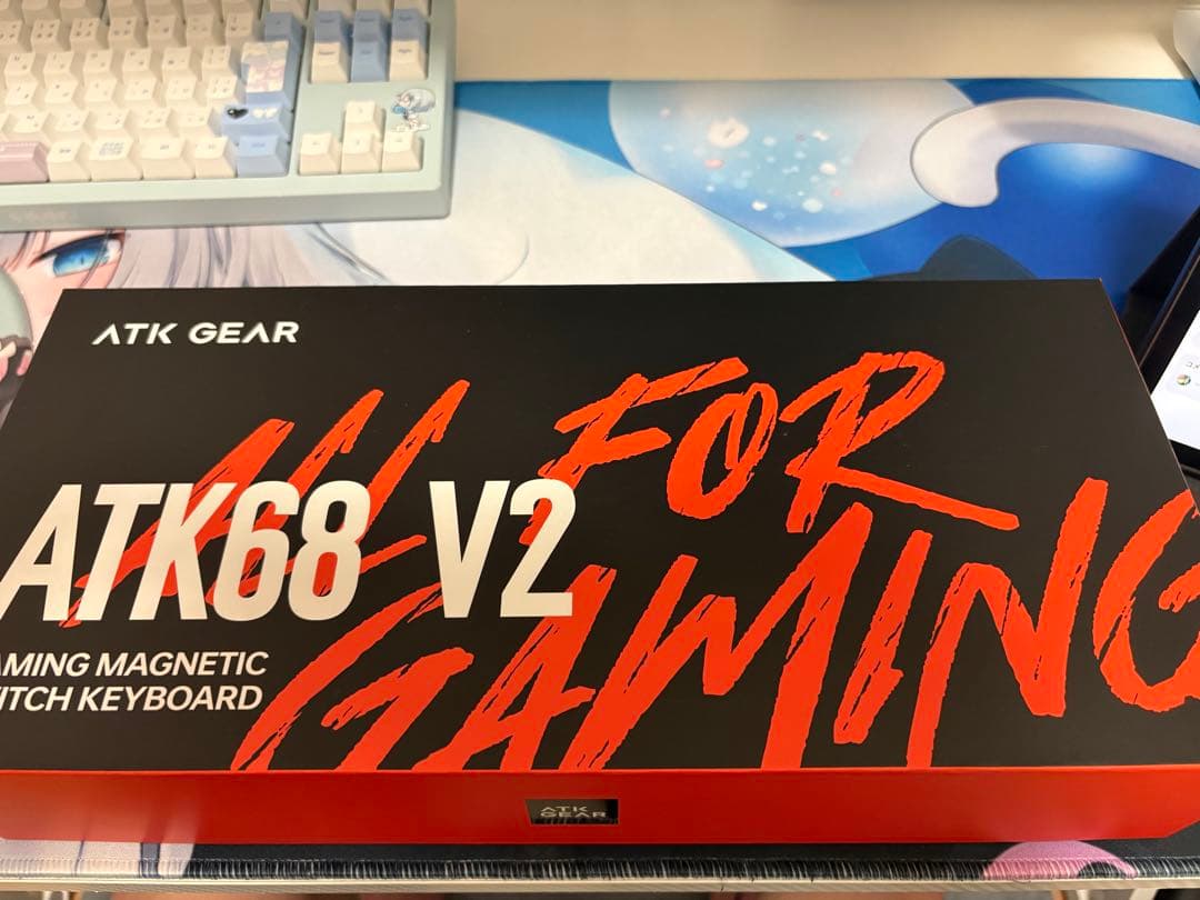 【半額以下！】ATK68 V2 ゲーミングキーボード ゲーミングキーボード(ラピッドトリガー対応) ATK68 V2(L版・英語配列