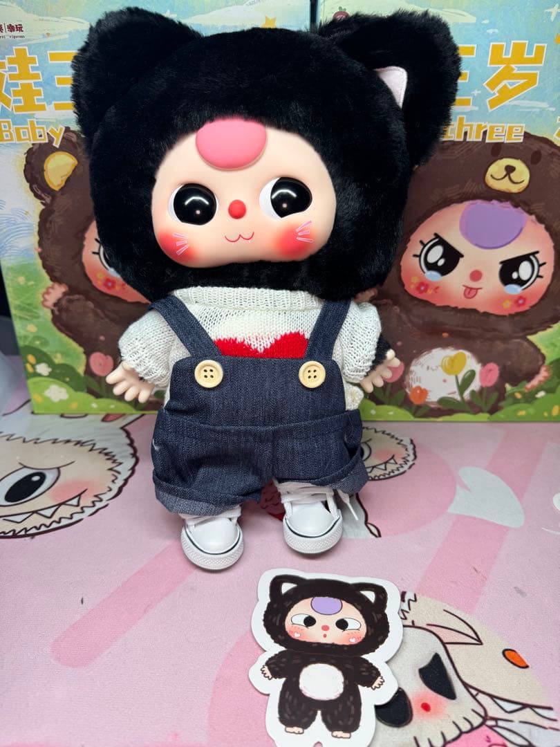 115. babythree big400%体　限定　海外ドール　黒猫　新品 楽天市場】簡易ラッピングでお届け【童心 黒猫（L） ぬいぐるみ】猫