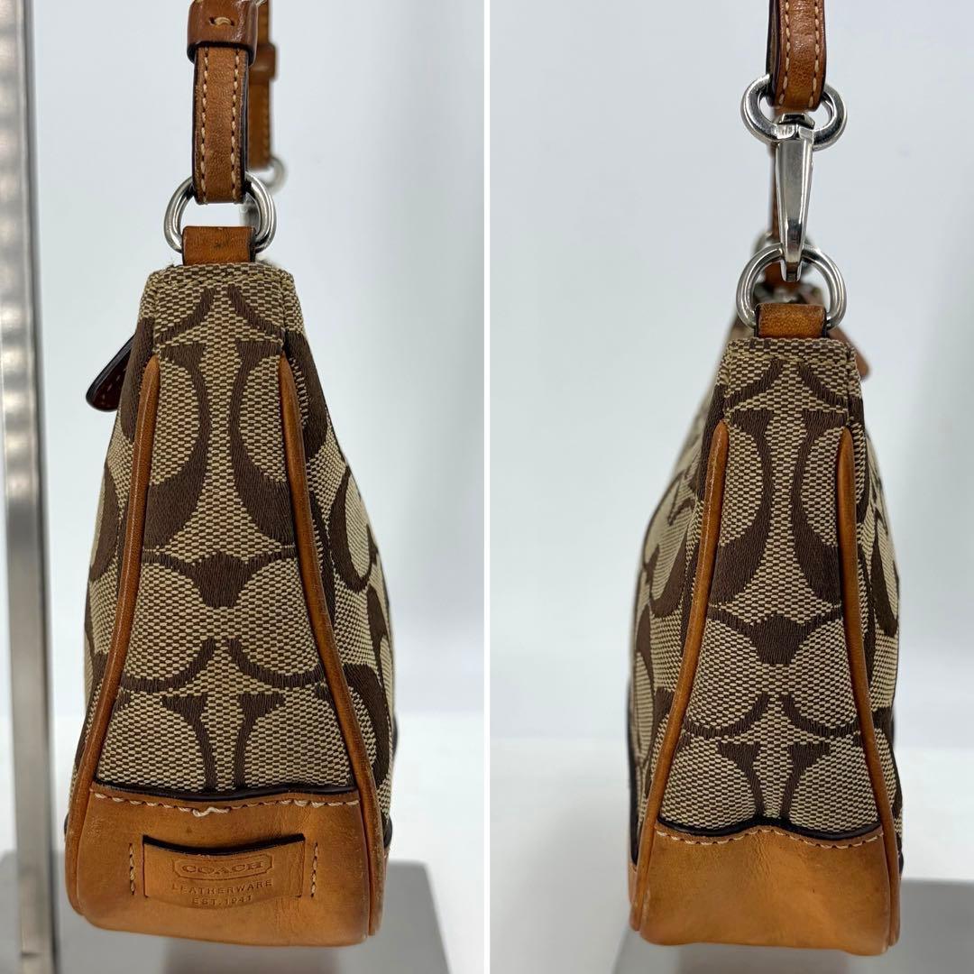 COACH アクセサリポーチ ワンショルダー シグネチャー 903 - メルカリ