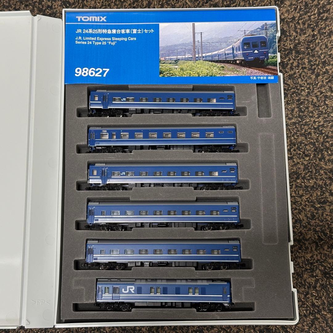 白*瀬様 TOMIX 98627 JR 24系 25形 寝台特急 富士 セット JR 24系25形特急寝台客車（富士）セット｜製品情報｜製品検索｜鉄道