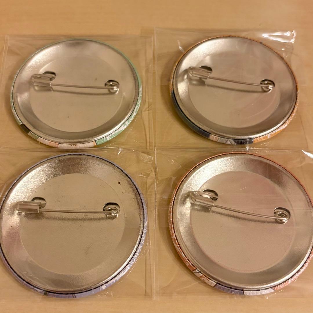 春の嵐とモンスター 缶バッジ 天峰栢 春野嵐子 - メルカリ