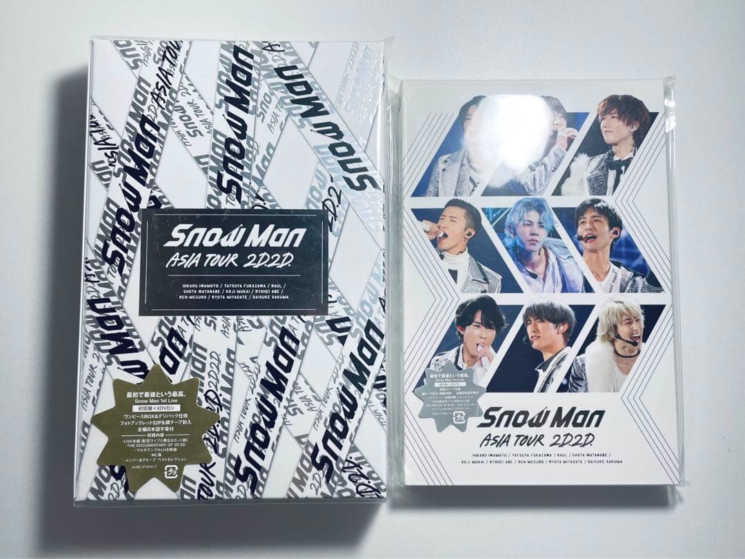 ミュージック Man  2D.2D.  DVD Snow Man ASIA TOUR 2D.2D.＜初回盤＞/Snow Man