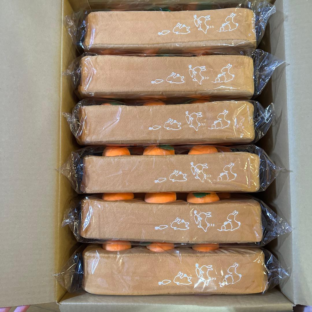 ふわふわ大収穫 ぬいぐるみ畑 にんじんのぬいぐるみ 6点セット