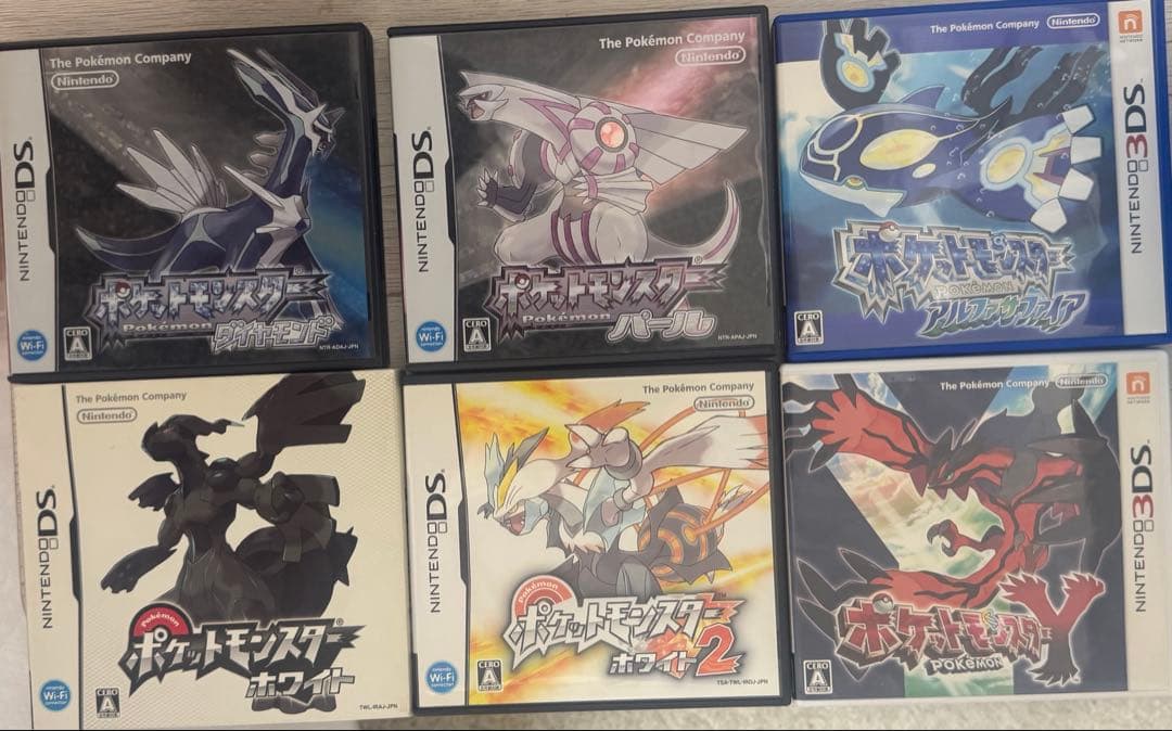 ポケットモンスター DSソフト 6タイトルセット - メルカリ