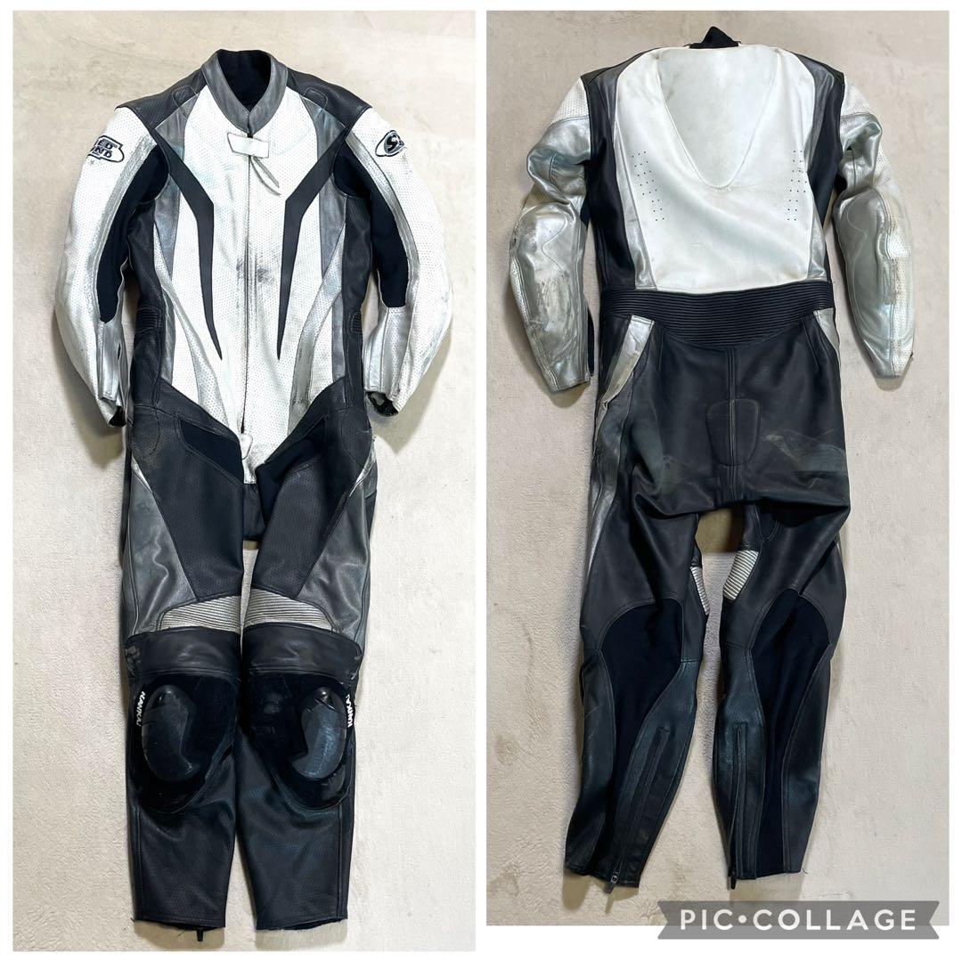 SPEED OF SOUND MFJ公認 レーシングスーツ 革つなぎ M - メルカリ