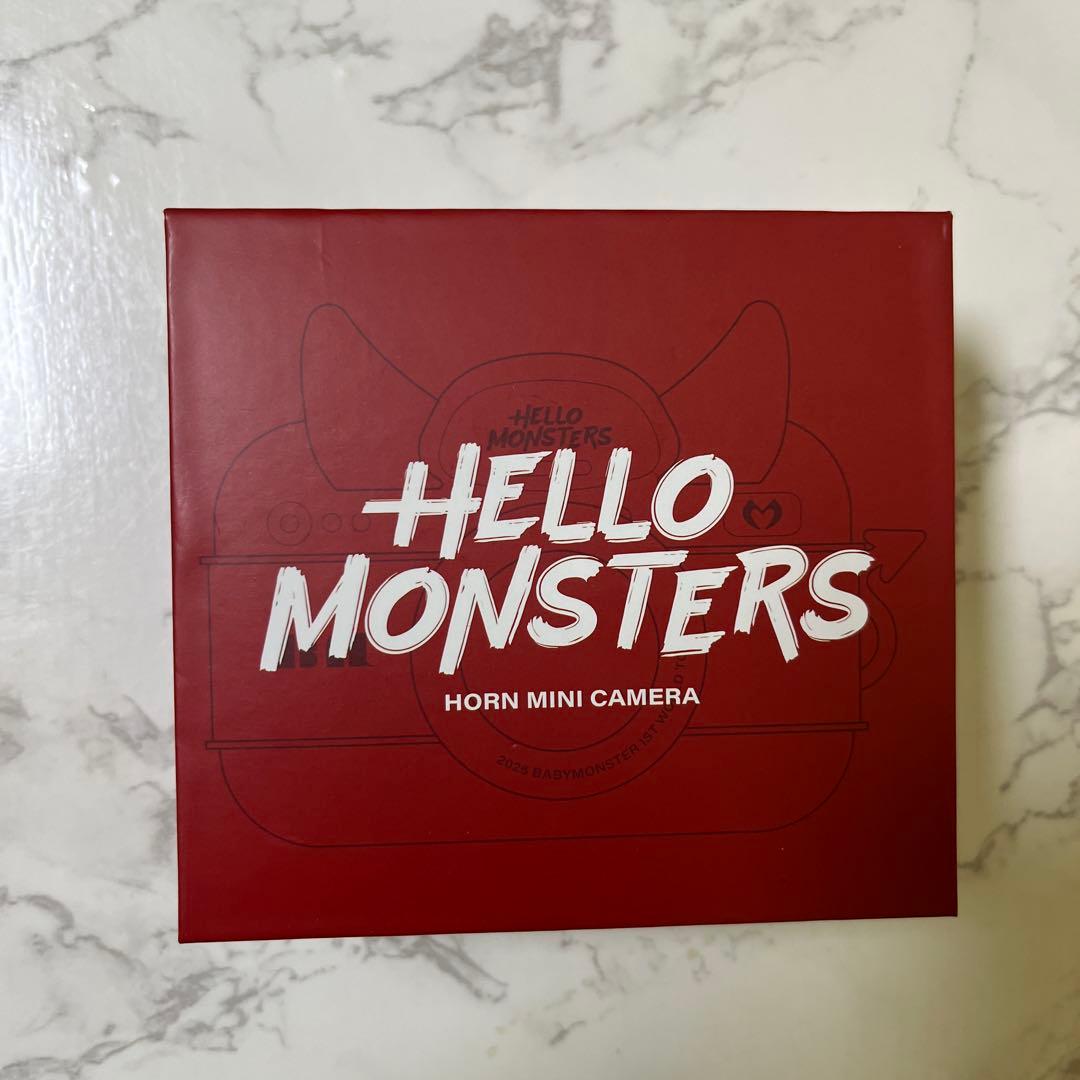 BABYMONSTER【HELLO MONSTER】ミニカメラ - メルカリ