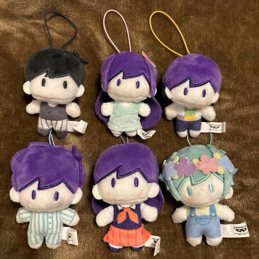omori ぬいぐるみマスコット＆おすわりフィギュア【8体セット】 - メルカリ