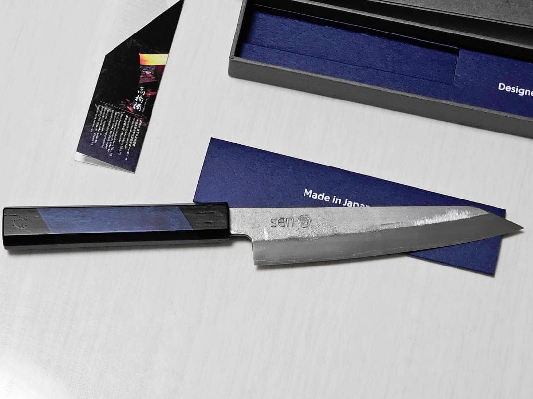 新品未使用】【sen 閃】和ペティナイフ 150mm 黒打 - メルカリ
