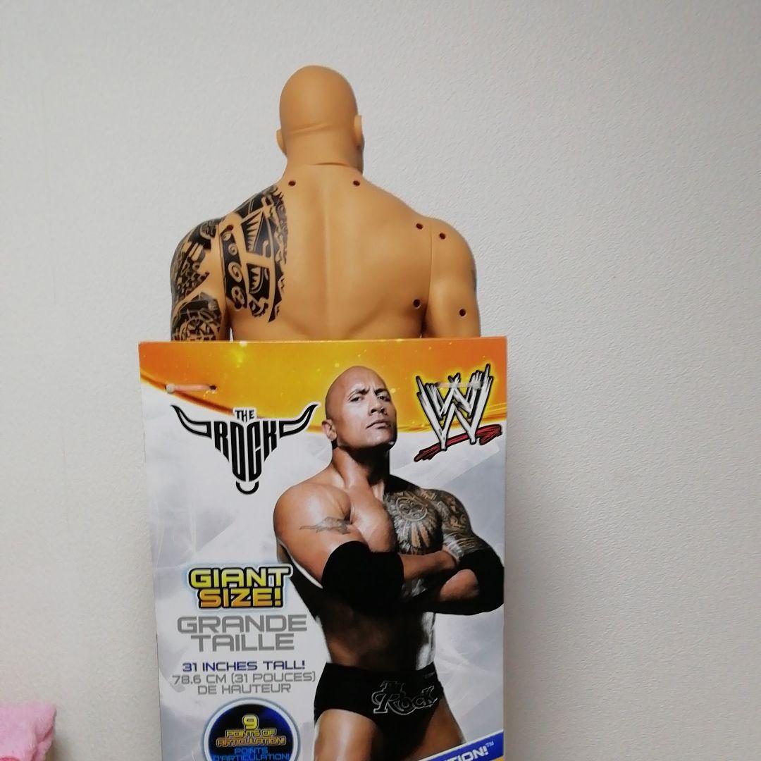 ☀WWEプロレス/海外版.THE -ROCK /ジャイアントサイズ
