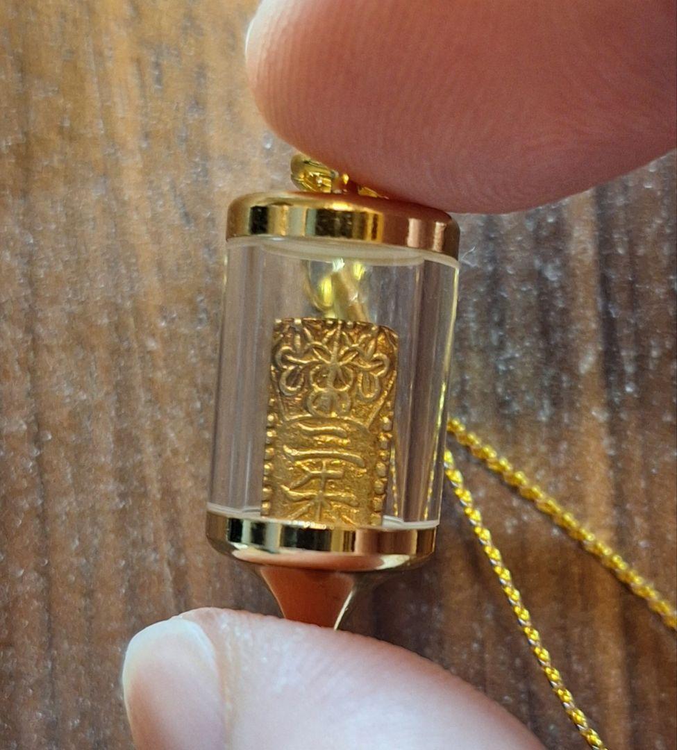 最終値下げ　金 天保二朱金 透明円筒 ストラップ 古銭 アンティーク 天保二朱判金』美品～極美品 | 東京書芸館公式通販ウェブサイト - 国内