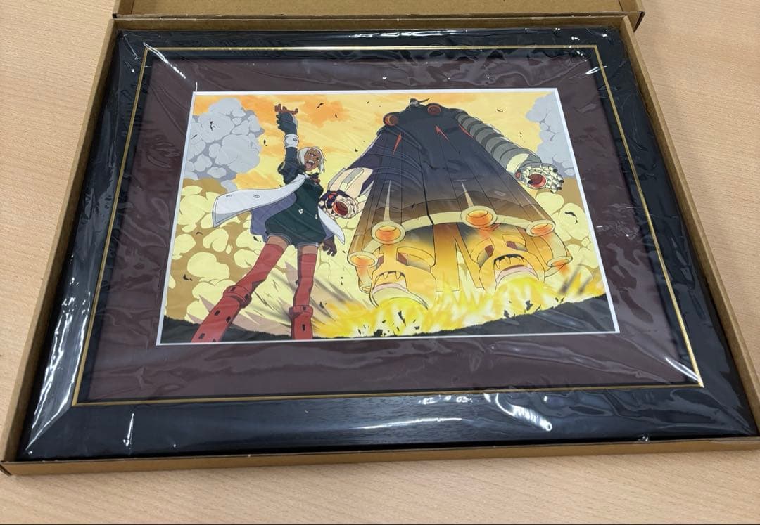 トップをねらえ 2　20周年　Ｓ賞　複製原画　ラルク＆ディスヌフ 20周年記念！ 「トップをねらえ2！」のオンラインくじが登場！ 20周年