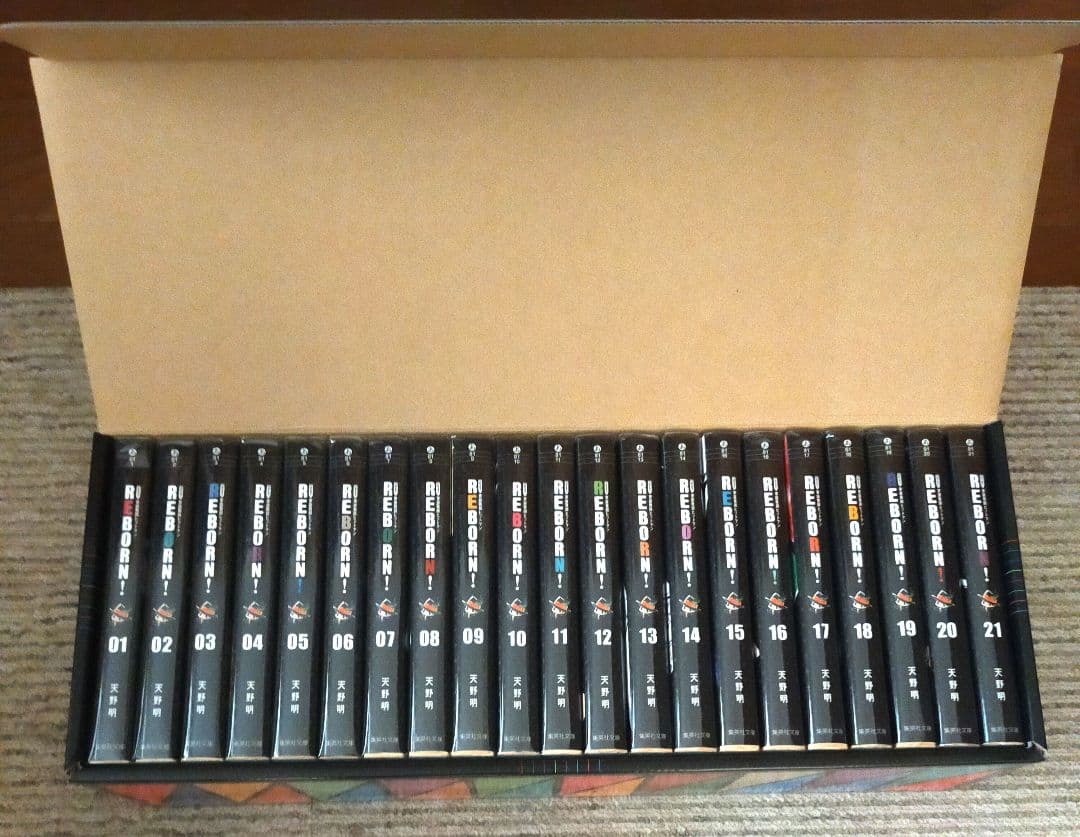 全巻収納ボックス付 家庭教師ヒットマン リボーン 文庫 全巻セット