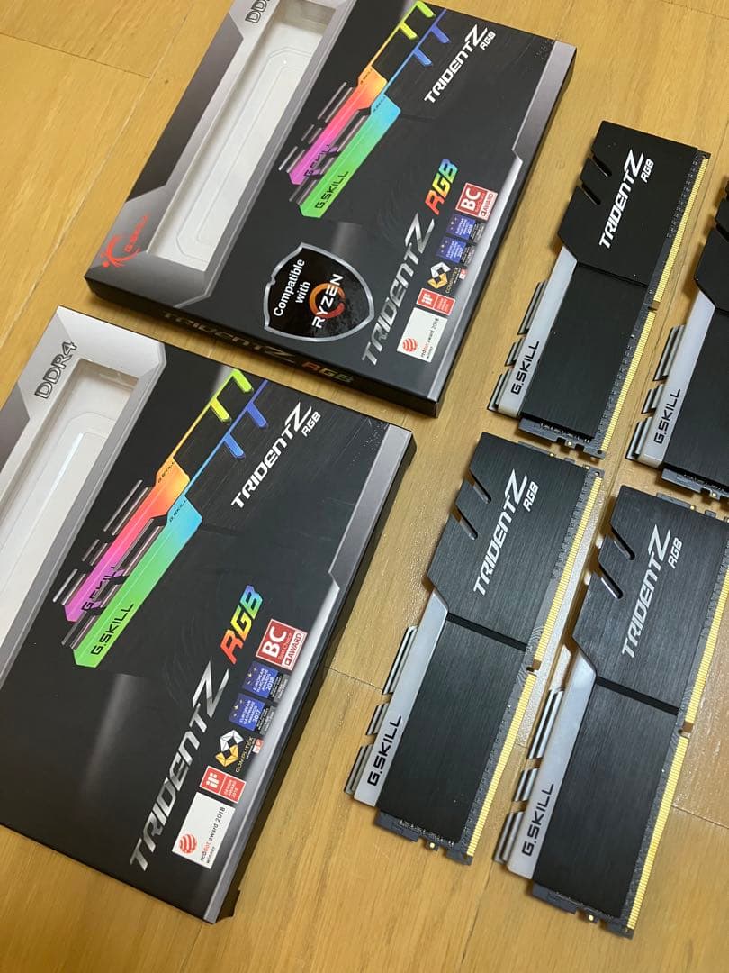 【ペンさま専用】G.SKILL DDR4-3600 8GB×4 G.SKILL Trident Z RGB Series DDR4 RAM (XMP) 16GB (2x8GB) 3600MT/s