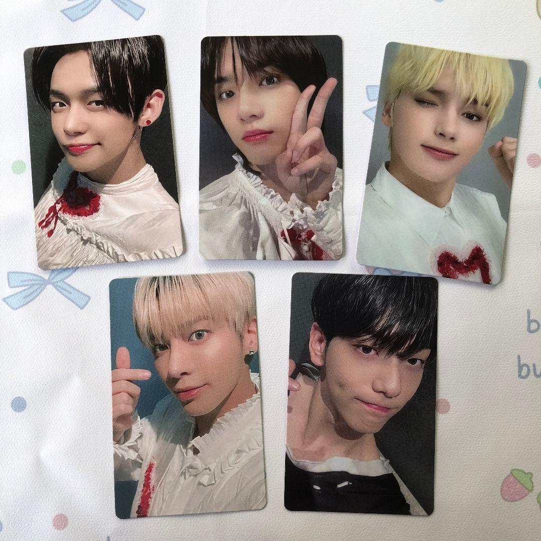 TXT 2021 FC アンケート 当選 会員限定 5枚 トレカ TOMORROW X TOGETHER TXT アンケート特典 トレカ 5枚 2021 TXT