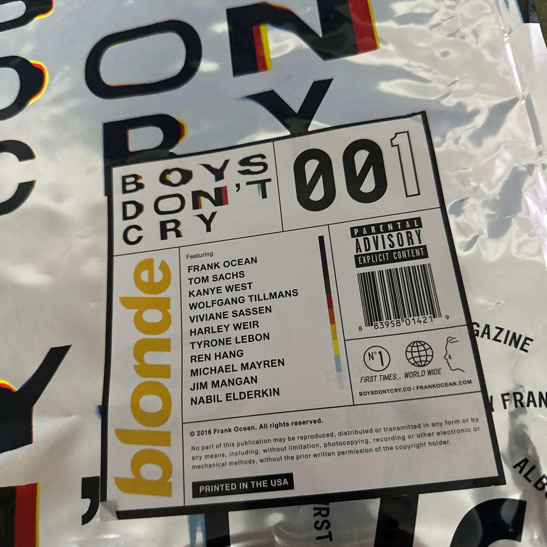 Frank Ocean Boys Don't Cry magazine - メルカリ