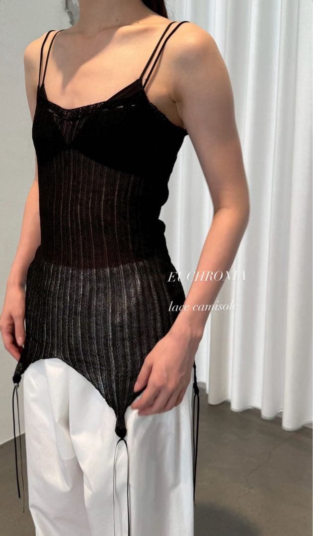 yo biotop / euchronia レースキャミソール yo biotop / euchronia レースキャミソール