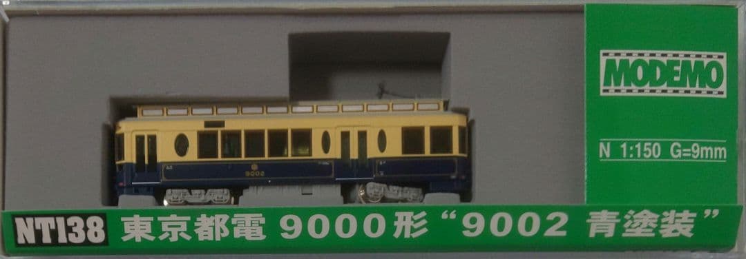 鉄道模型 東京都電 9000形 9002 青塗装 - メルカリ