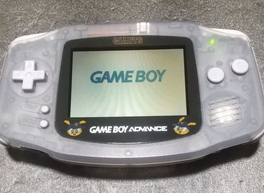 GBA ゲームボーイアドバンス ジャイアンツバージョン 箱・説明書付き