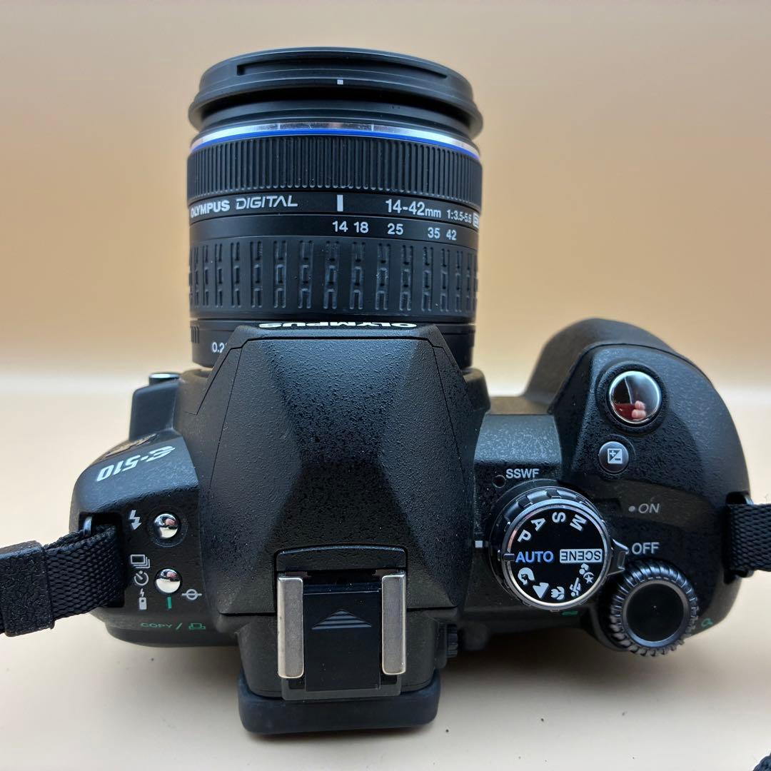 ☆美品☆ OLYMPUS E-510 手ブレ補正 ライブビュー搭載 レンズキット