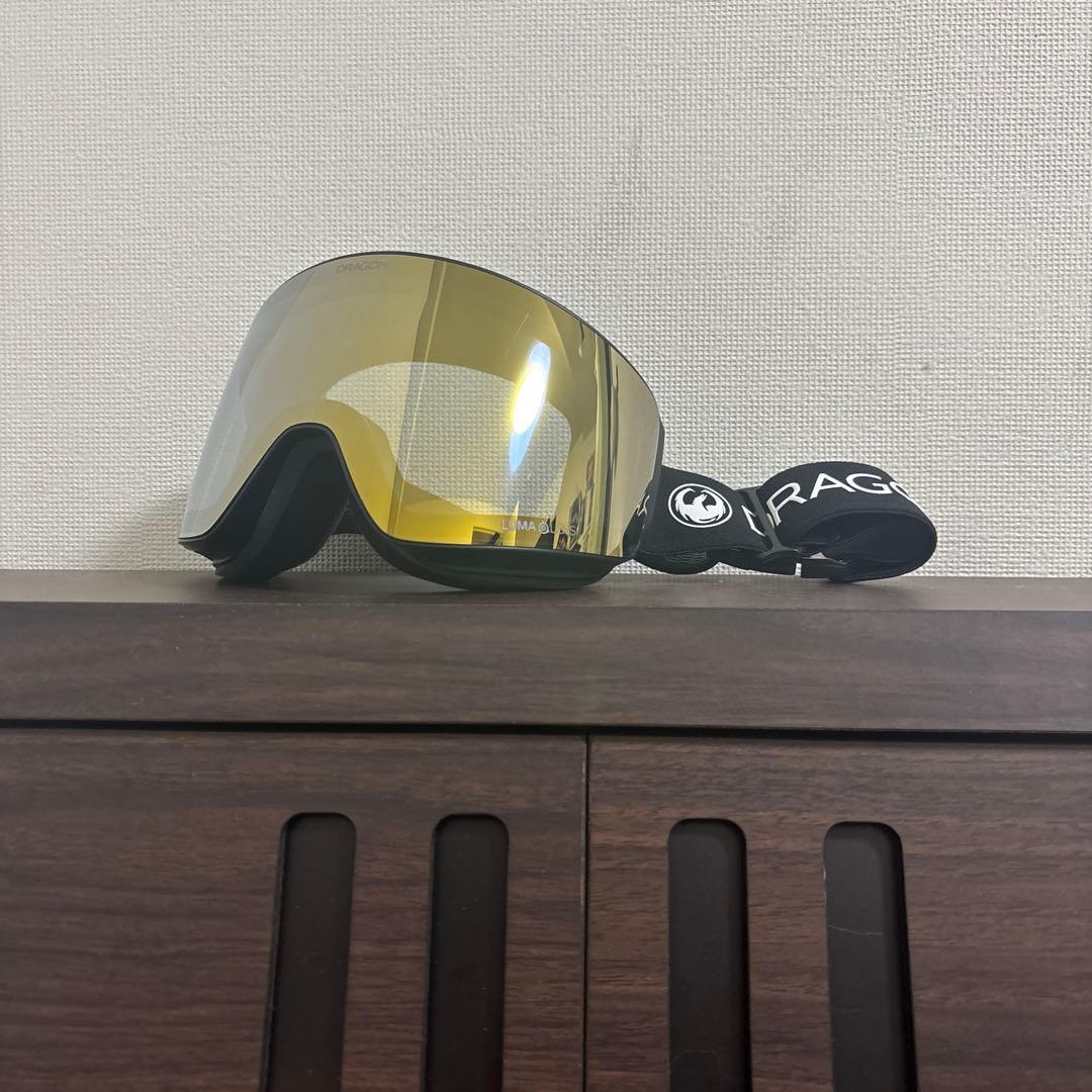 DRAGON PXV ゴーグル LUMA LENS-GOLD lON - メルカリ