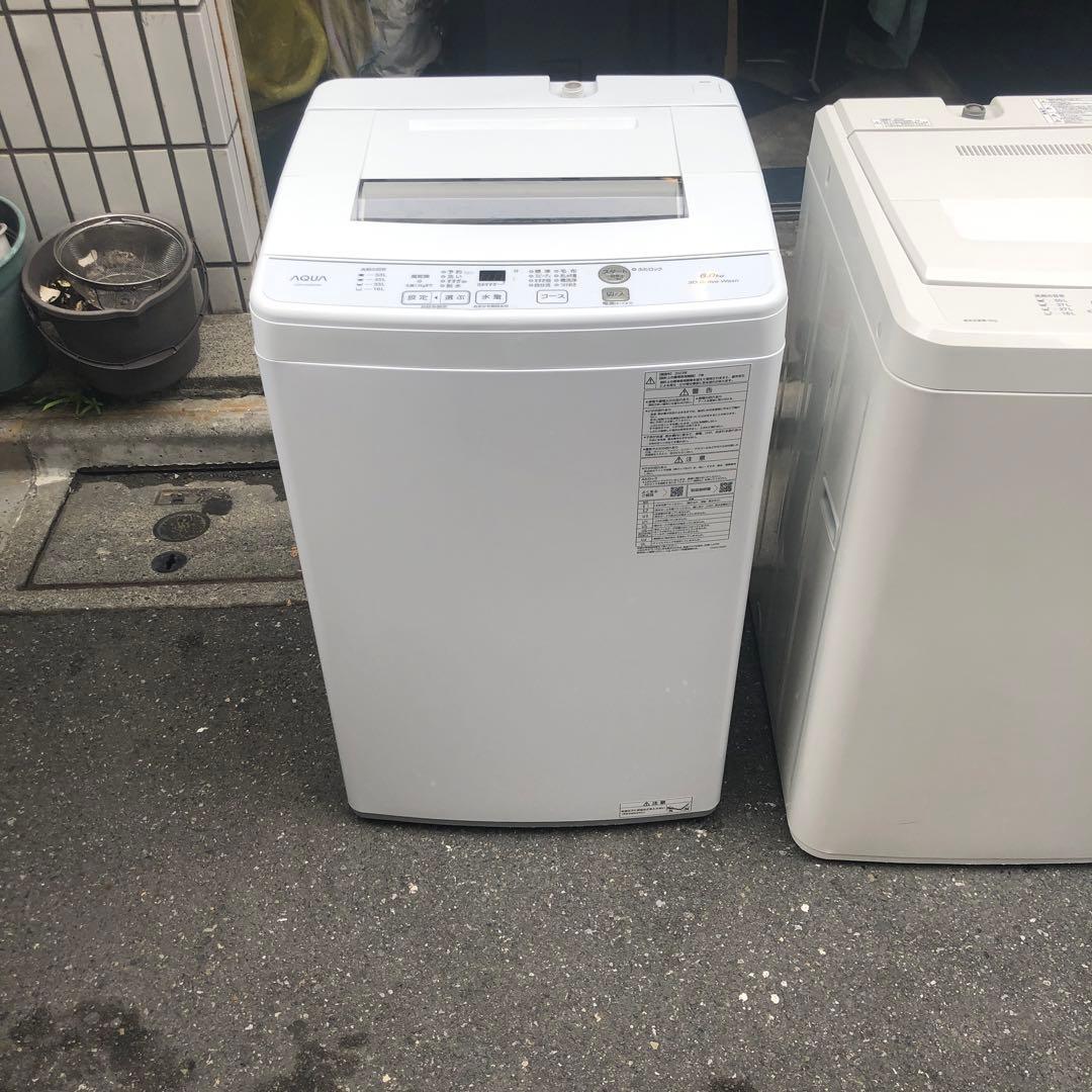 AQUA 縦型洗濯機 6.0K 2023年製 AQW-KS6N(W)