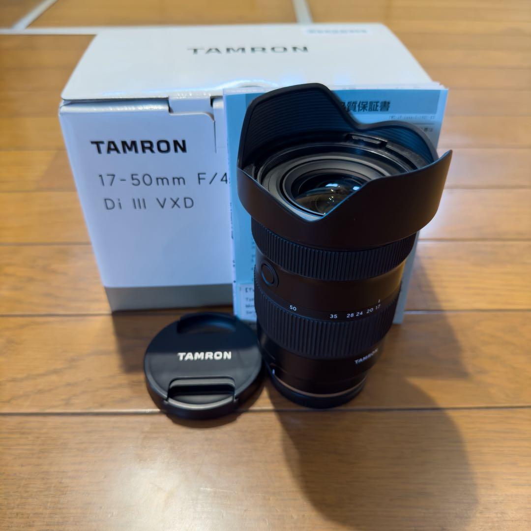 【中古】TAMRON 17-50mm Di III VXD ソニーEマウント用 Amazon.com : Tamron 17-50mm F/4 Di III VXD for Sony E-Mount Full