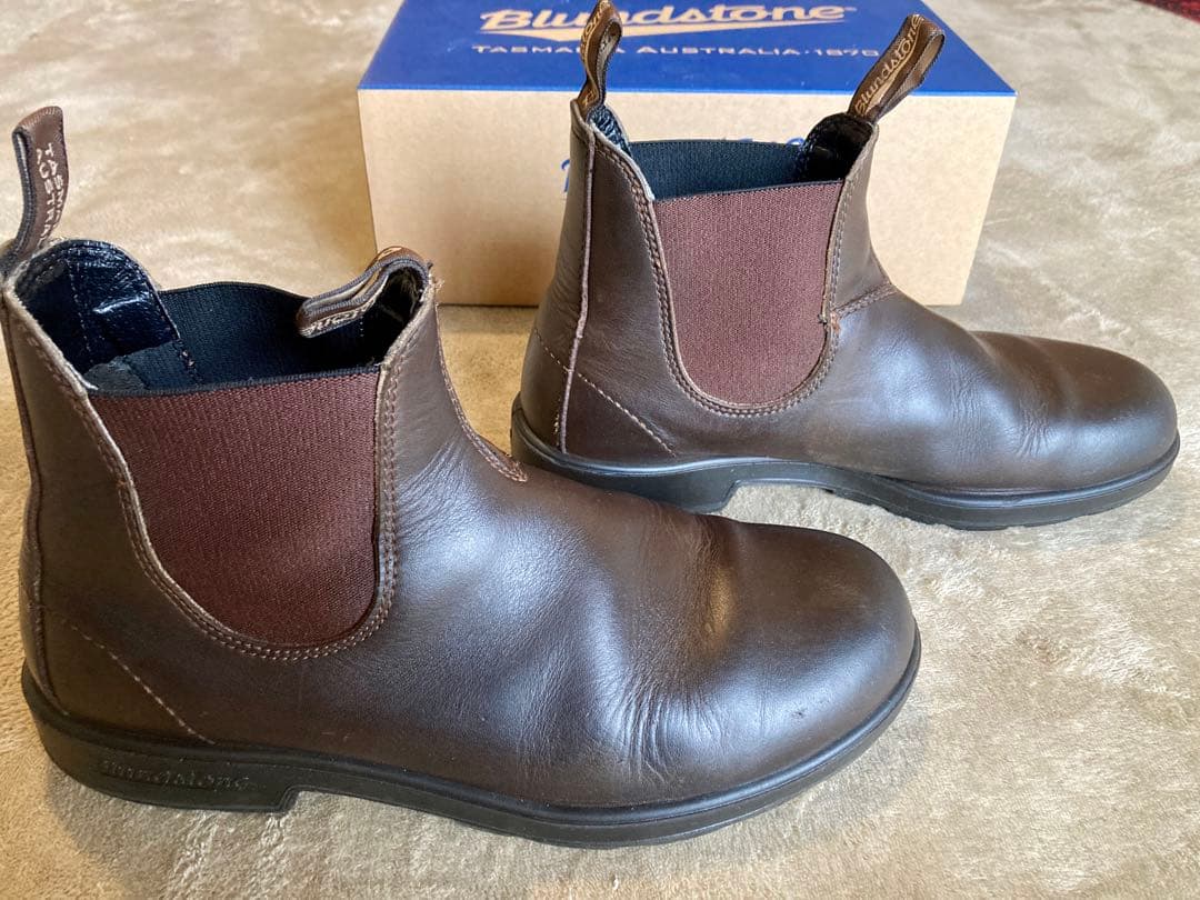 Blundstone 500 ブラウン サイドゴアブーツ サイズ10 - メルカリ