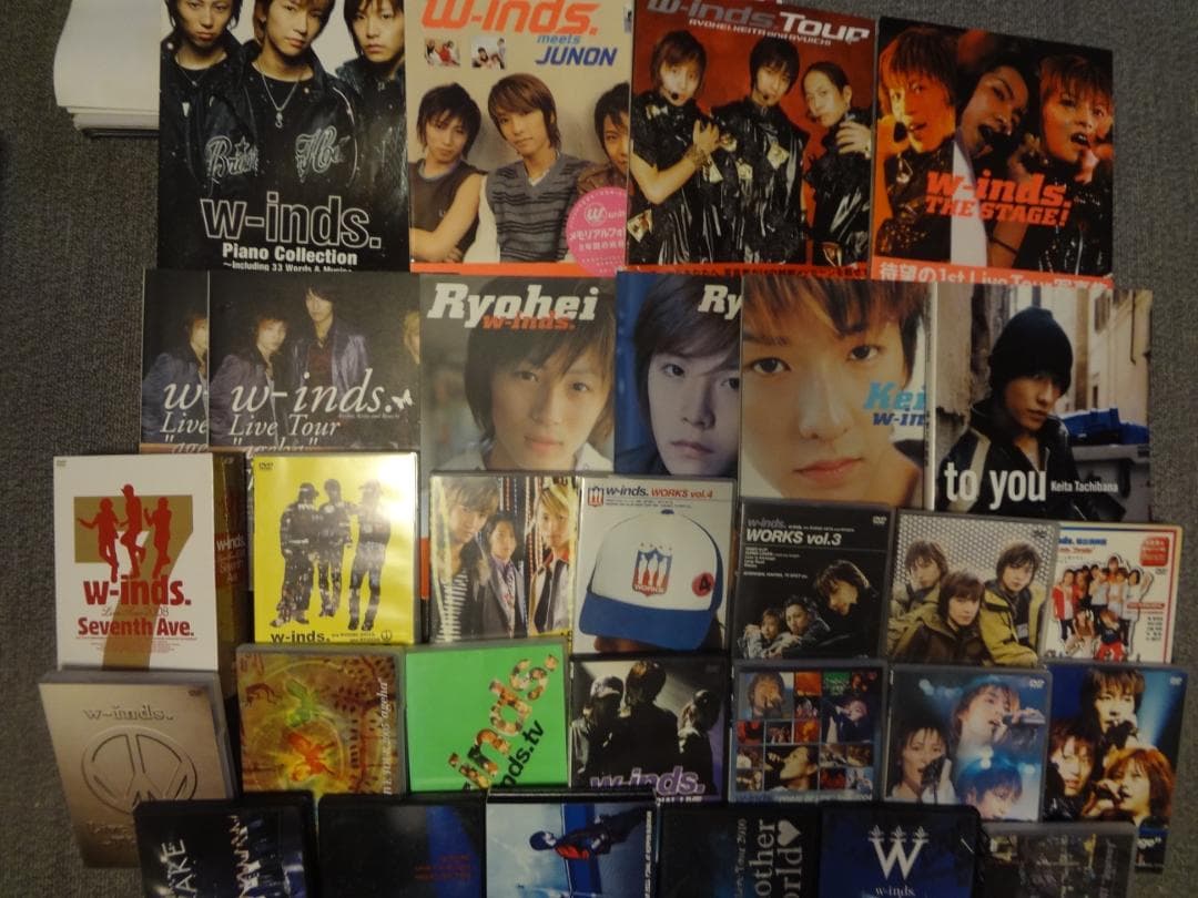 w-inds. ウィンズ3人体制時代　　　 写真集・DVD  お宝セット