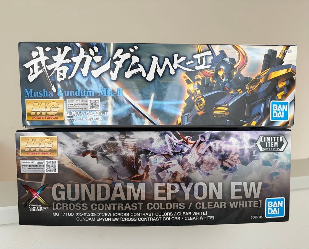 MG 武者ガンダムMk-II & ガンダムエピオン[クロスコントラストカラーズ