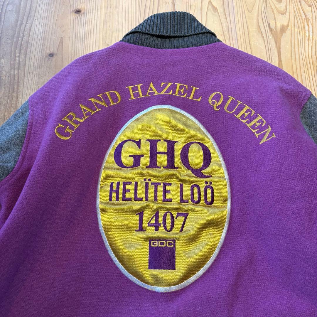 GDC 裏原 スタジャン グランドキャニオン 刺繍 M 紫 - メルカリ