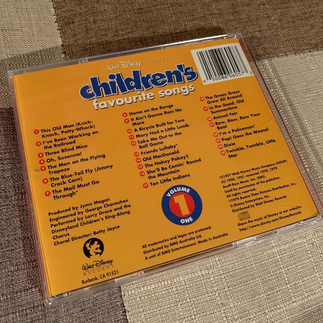 Disney children's favorite songs vol.1 - メルカリ