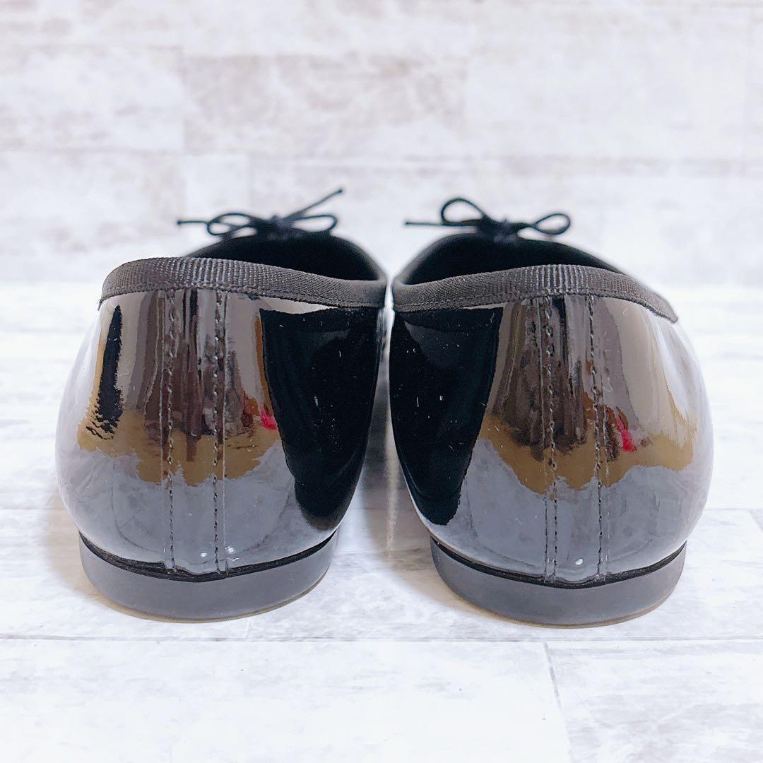 美品✨レペット JUNON バレエシューズ ラバーソール 裏張不要 25cm 黒
