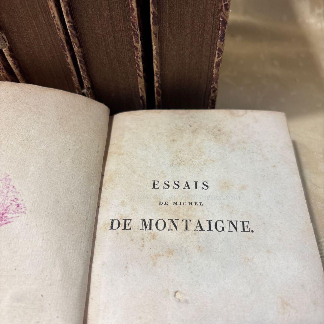 アンティーク ビンテージ フランス語 洋書 古書 洋古書 5巻セット