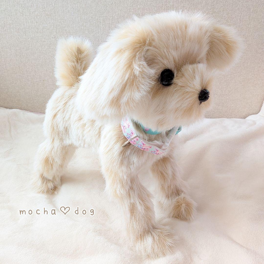 mocha dog mixdog(M) ぬいぐるみわんこ 犬 ハンドメイド｜Yahoo!フリマ