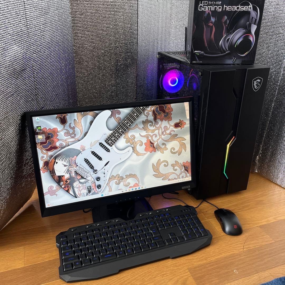 Ryzen5搭載★激安ゲーミングPCセット25 国内初、Coffee Lake-S搭載コンパクトゲーミングPC「MSI Vortex G25