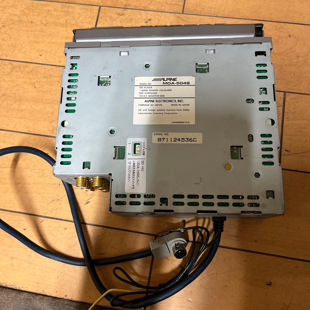 ALPINE MDA-5048 MDサウンドフィールドプロセッサー - メルカリ