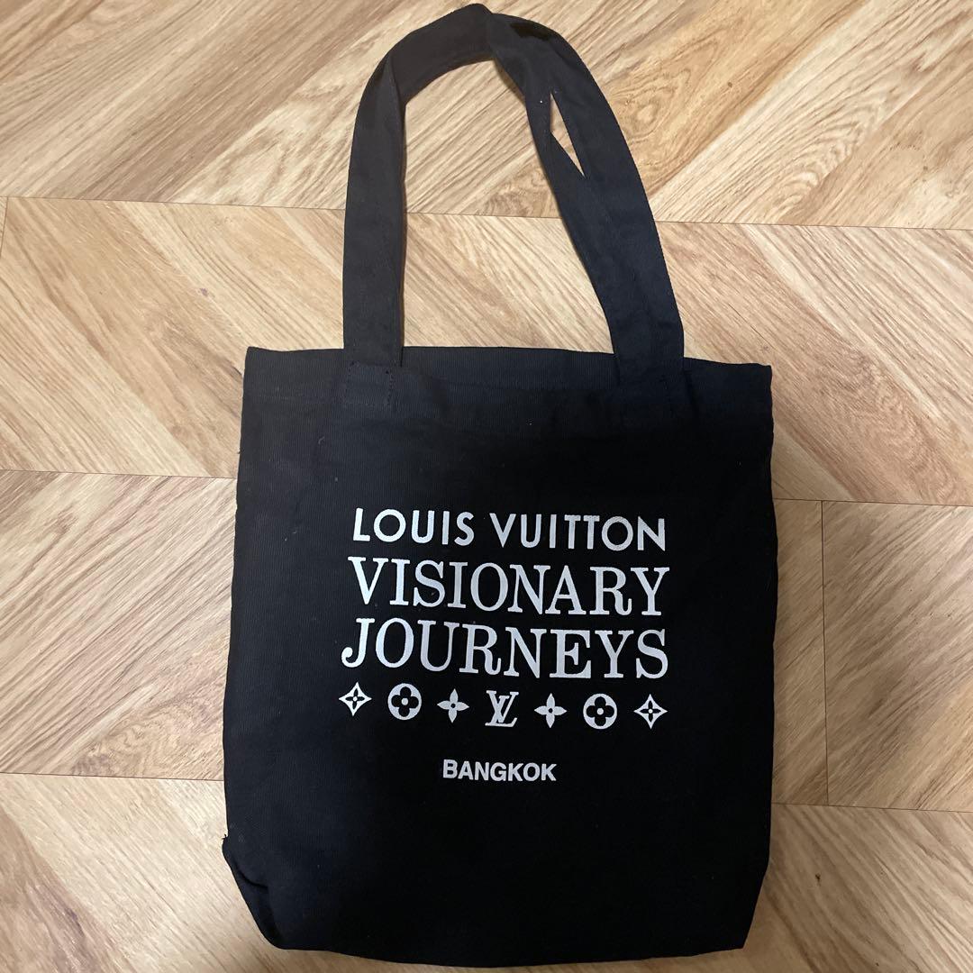 ルイヴィトン LOUIS VUITTON ノベルティ トートバッグ ホワイト - メルカリ
