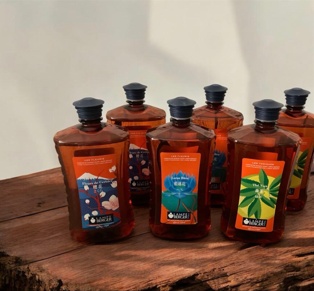 未使用品❗️ランプベルジェ エッセンシャルオイル 6本セット　廃盤 ブラウンボトル 未使用品❗️ランプベルジェ エッセンシャルオイル 6本セット 廃盤