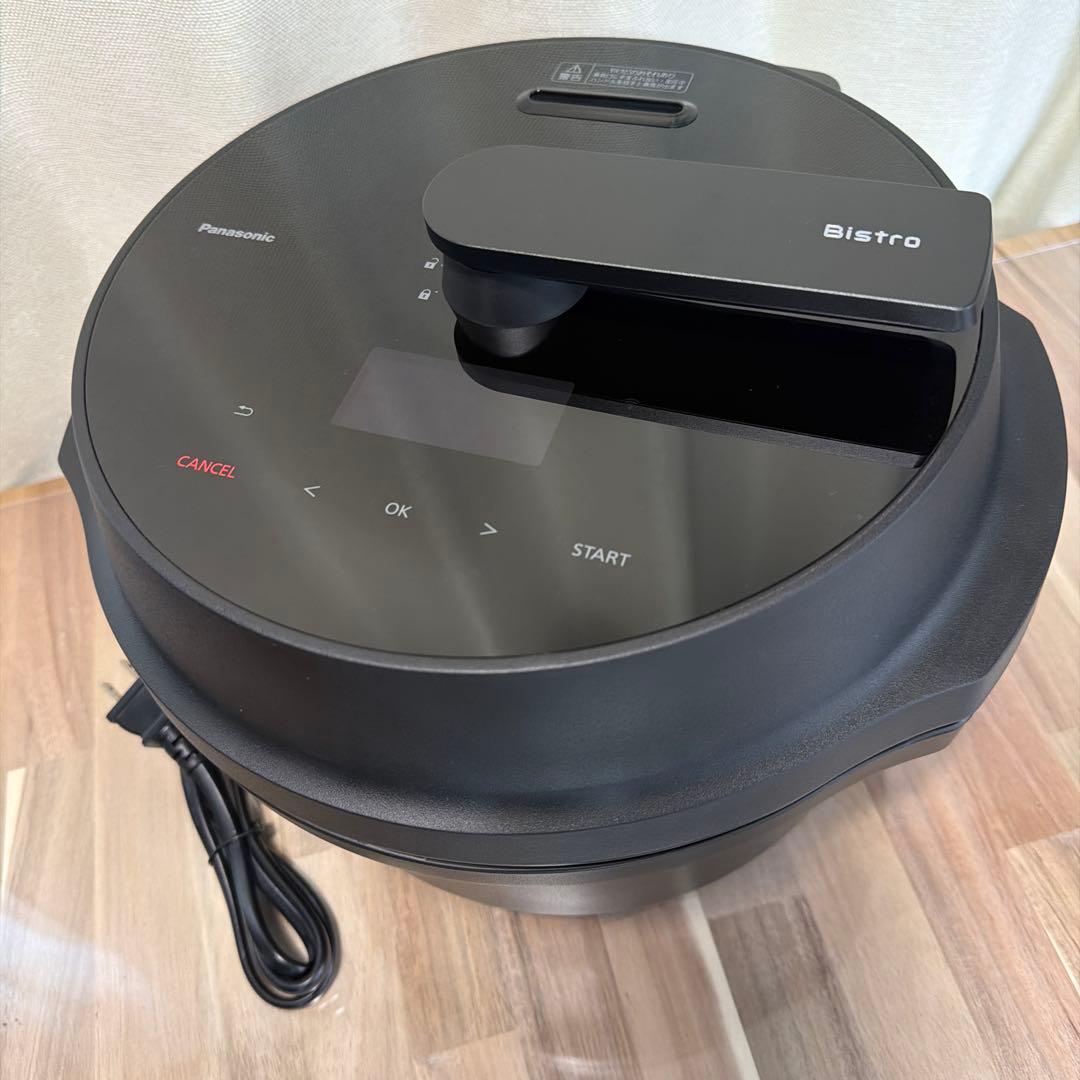 【美品】【保証付】【購入後1ヶ月未満】パナソニック　ビストロ 電気圧力鍋 パナソニック Panasonic 自動調理鍋 オートクッカー ビストロ NF