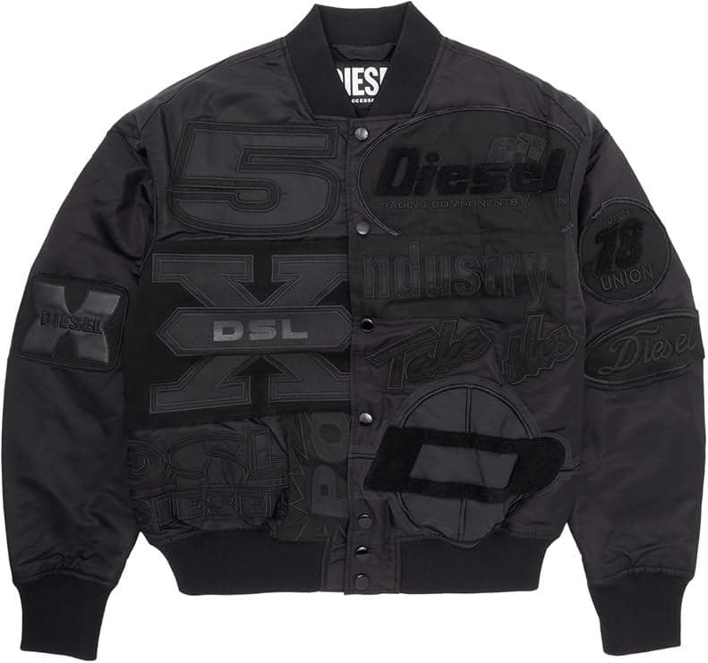 Diesel ディーゼル メンズ ジャケット J-BULC-PATCH 黒L - メルカリ