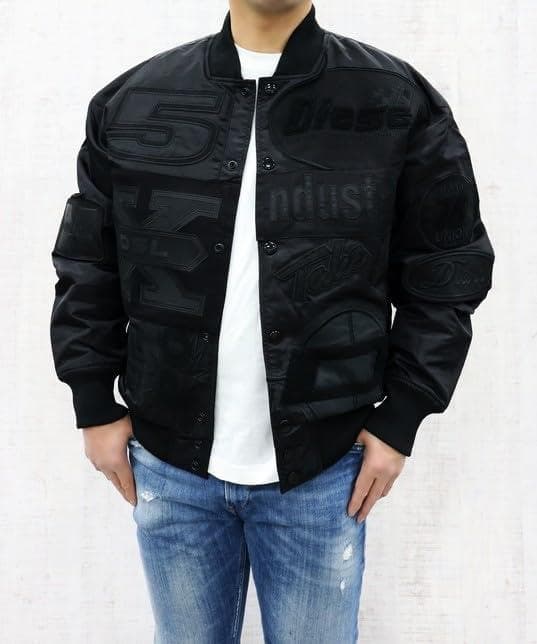 Diesel ディーゼル メンズ ジャケット J-BULC-PATCH 黒L - メルカリ