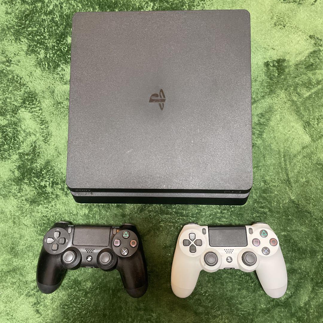 [タイムセール]PlayStation4 本体 コントローラー2つプレステ4 楽天市場】PS4 本体 すぐ遊べるセット CUH-2200BB01 1TB ジェット