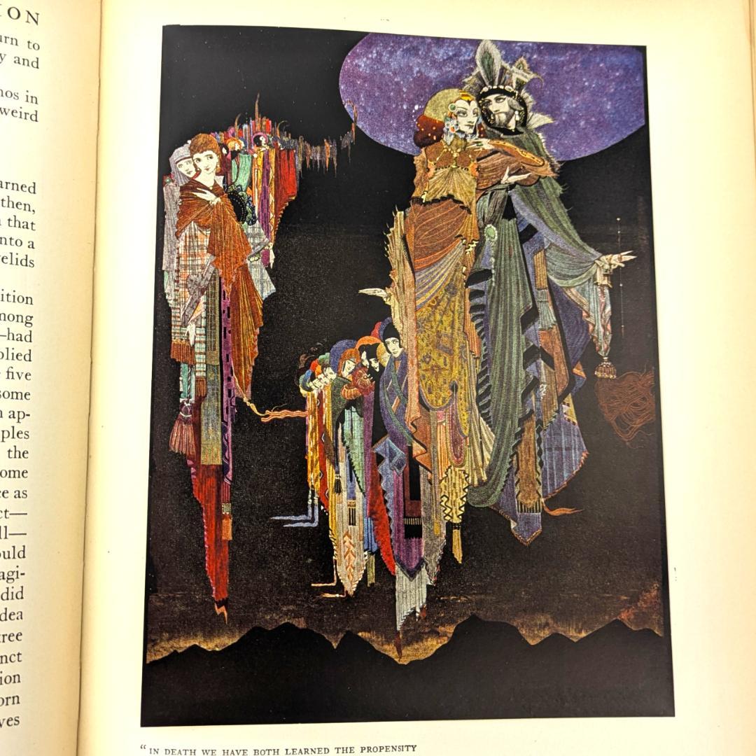 奇妙奇天烈 ハリー クラーク挿画本☆ポオ怪奇小説集 カラー図版総揃