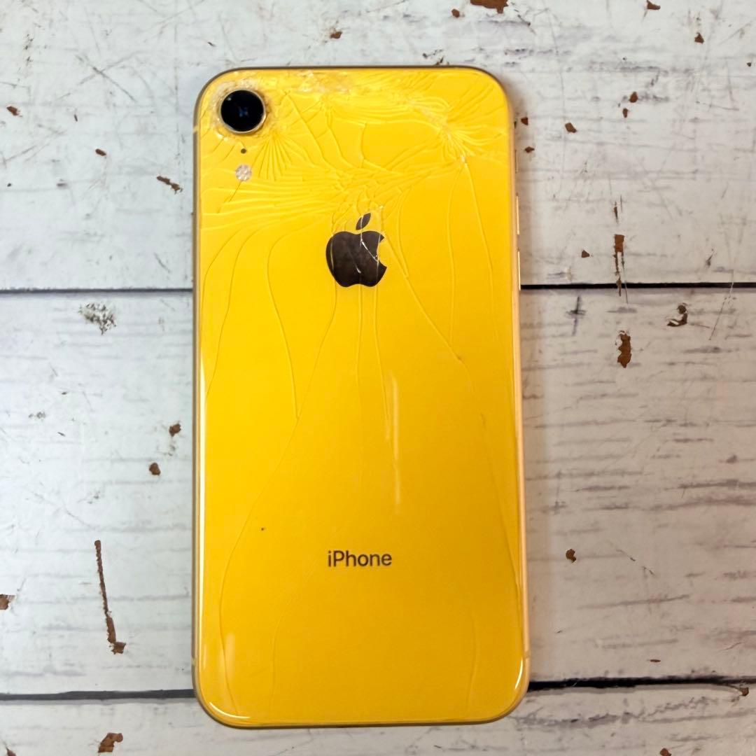 iPhone XR 256GB イエロー 本体のみ バッテリー78%