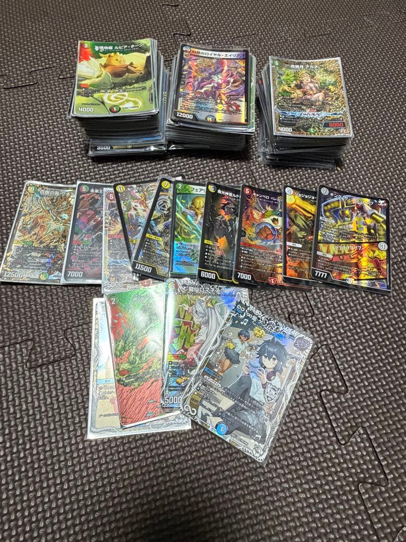 デュエマ引退品 4世代主人公テーマデッキ他光物多数