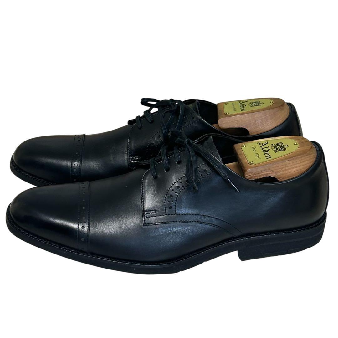 新品 人気アシックスランウォーク ストレートチップ ブラック 26.5cm