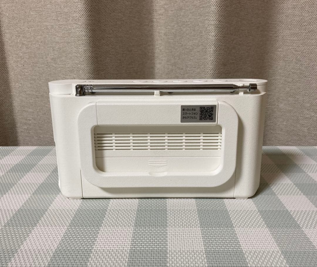 美品 ソニー SONY ラジオ XDR-56TV ホワイト - メルカリ